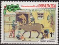 Dominica 1981 Walt Disney 1 ¢ Multicolor Scott 707